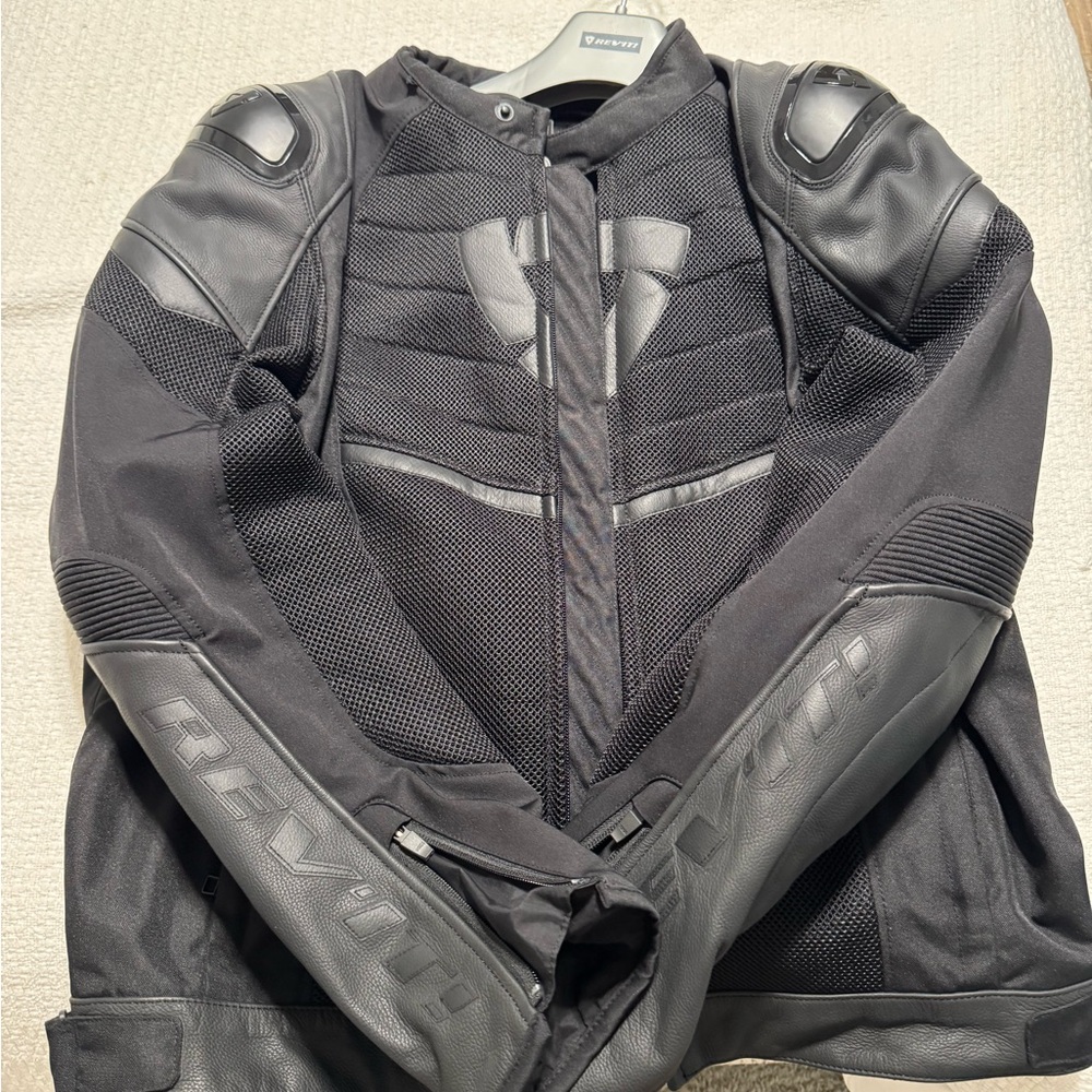 Black Performance Motorcycle Jacket